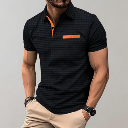 Herren Poloshirt Klassisch Revers