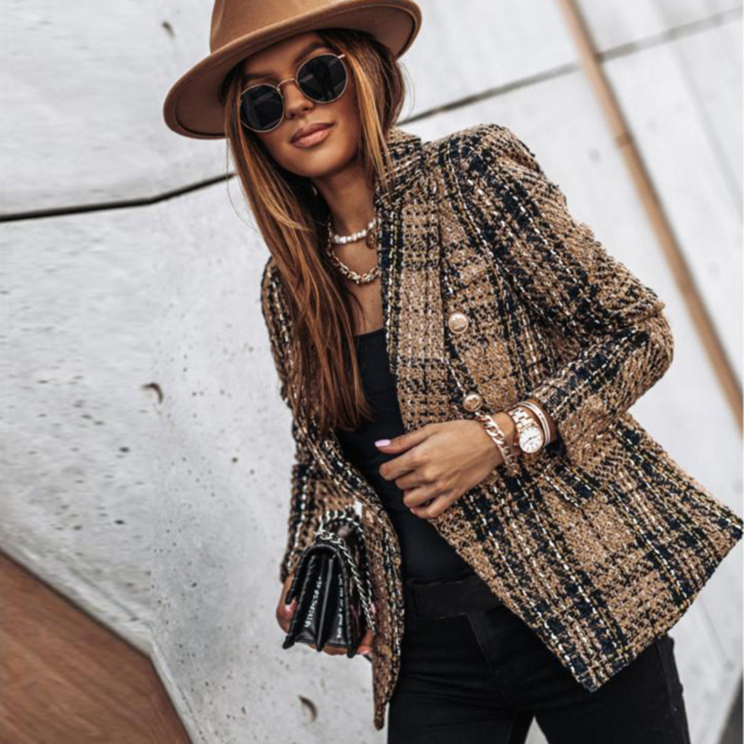 Stylische Damenjacke Slim Fit - IdealeKleiden