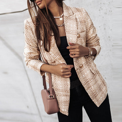 Elegante Damenjacke Tailliert Schnitt