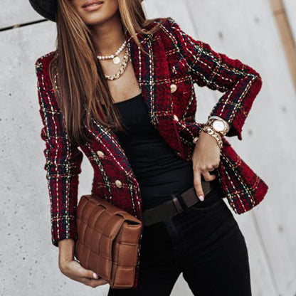 Elegante Damenjacke Tailliert Schnitt