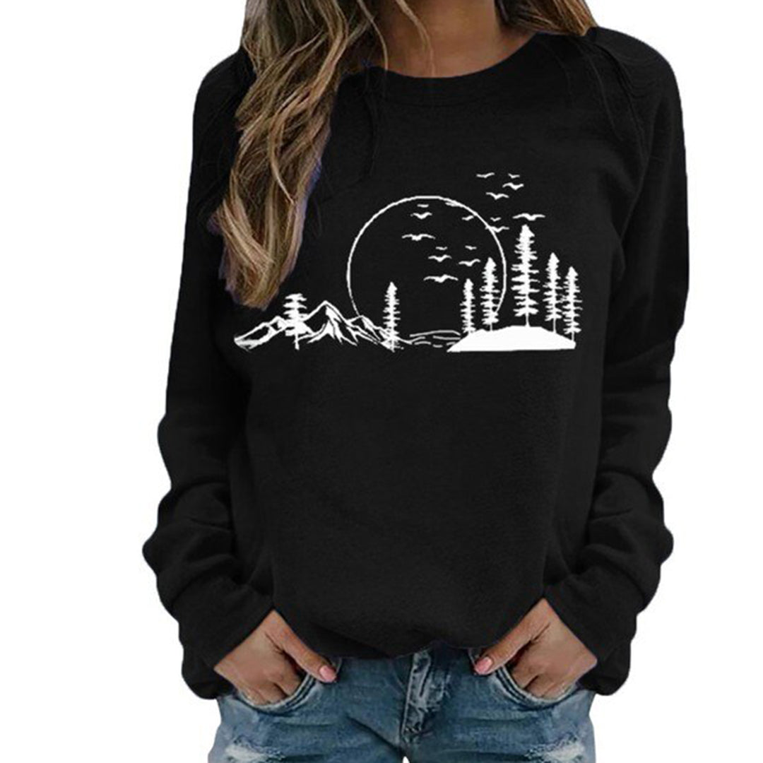 Kuscheliges Natur-Sweatshirt Gemütliches Design