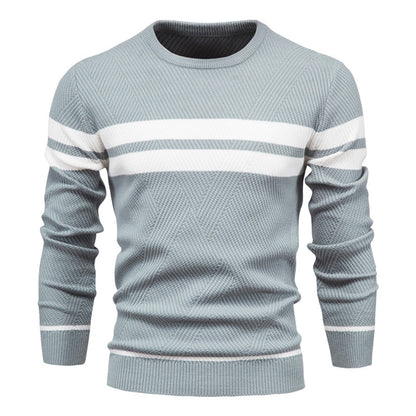 Stylischer Herren Pullover Modern Design - IdealeKleiden