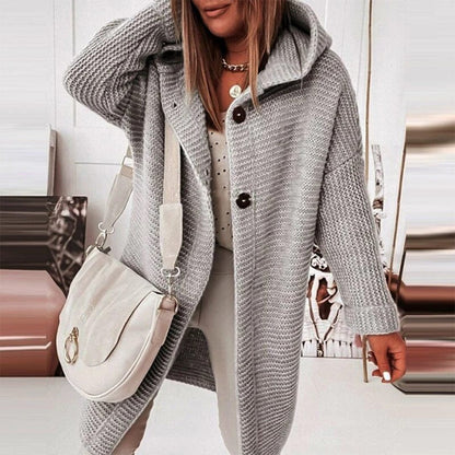 Kapuzenmantel Winter Trendy Moderner Look