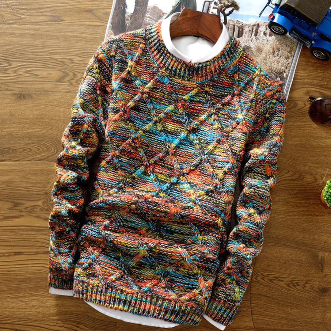 Warmes Winteroberteil Damen Pullover - IdealeKleiden
