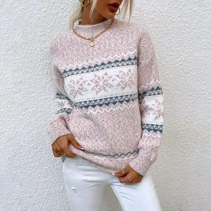 Warmes Winterkleid Damen Pullover