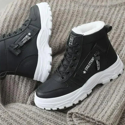 Wasserdichte Damenstiefel Winter Warm Weich