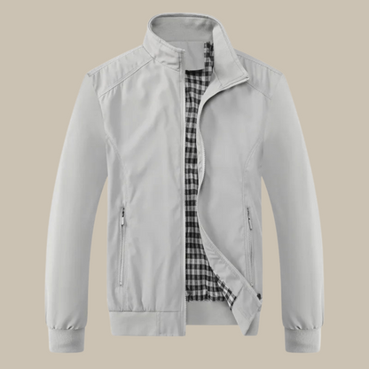 Stilvolle Herrenjacke Sommer Leicht Winddicht