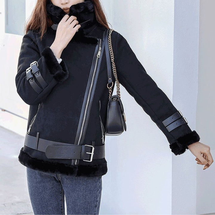 Elegante Herbstjacke Damen Warm
