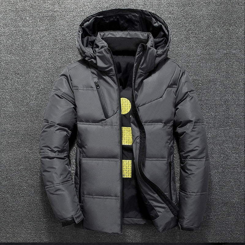Isolierjacke Warm Kapuzenjacke Herren Winter