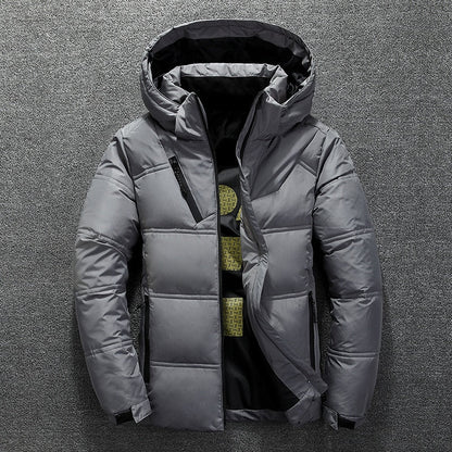 Isolierjacke Warm Kapuzenjacke Herren Winter