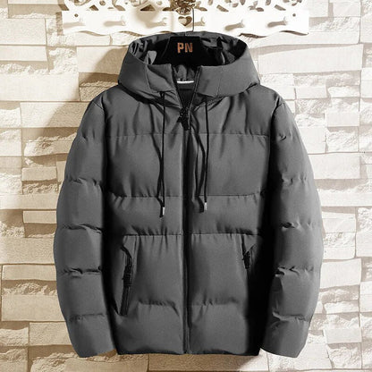 Herren Winterjacke Winddicht mit Kapuze