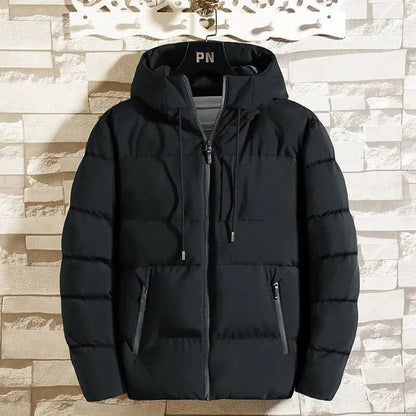 Herren Winterjacke Winddicht mit Kapuze