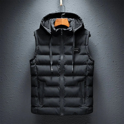 Herren Pufferjacke Warm Isoliert