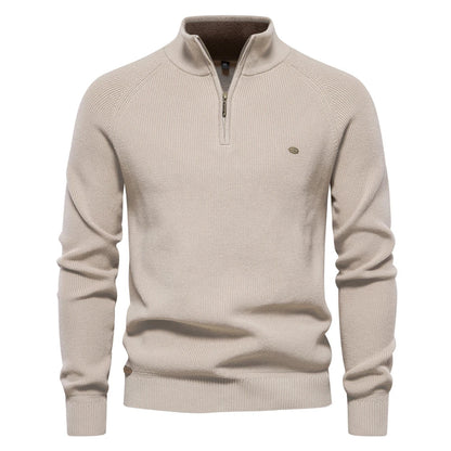 Herren Strickpullover Winter Warm Kragen