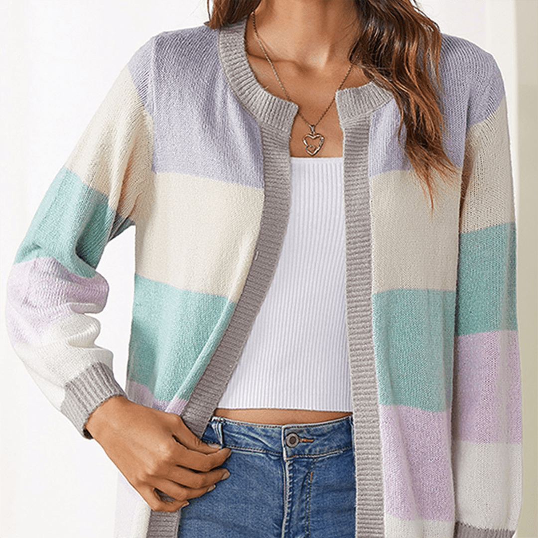 Wintercardigan Damen Modern Bequem