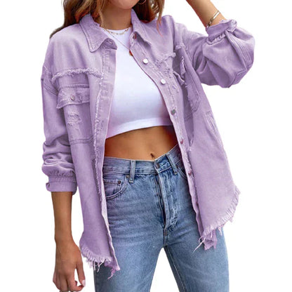 Stilvolle Damenjacke Modern Mode