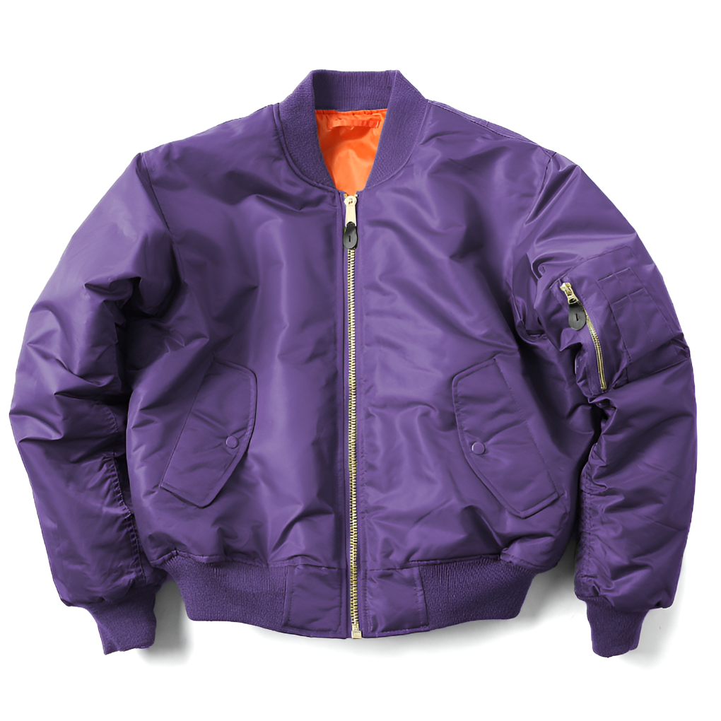Unisex Bomberjacke Klassisch Damen Herren