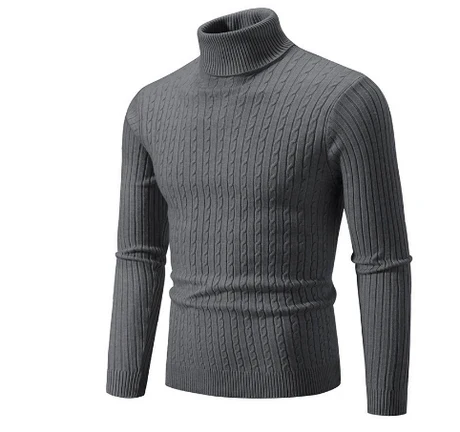 Herren Rollkragenpullover Warm Winter