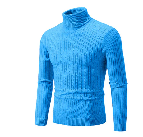 Herren Rollkragenpullover Warm Winter
