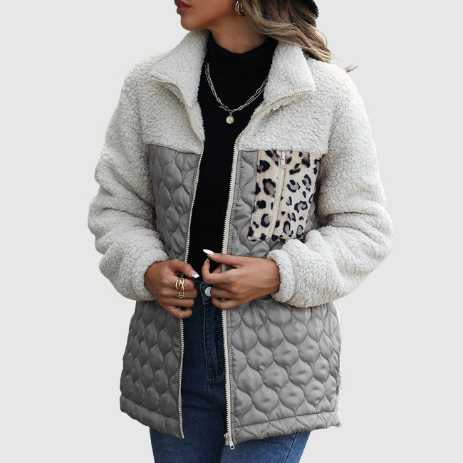 Warme Frauen Winterjacke Plüsch Oversized