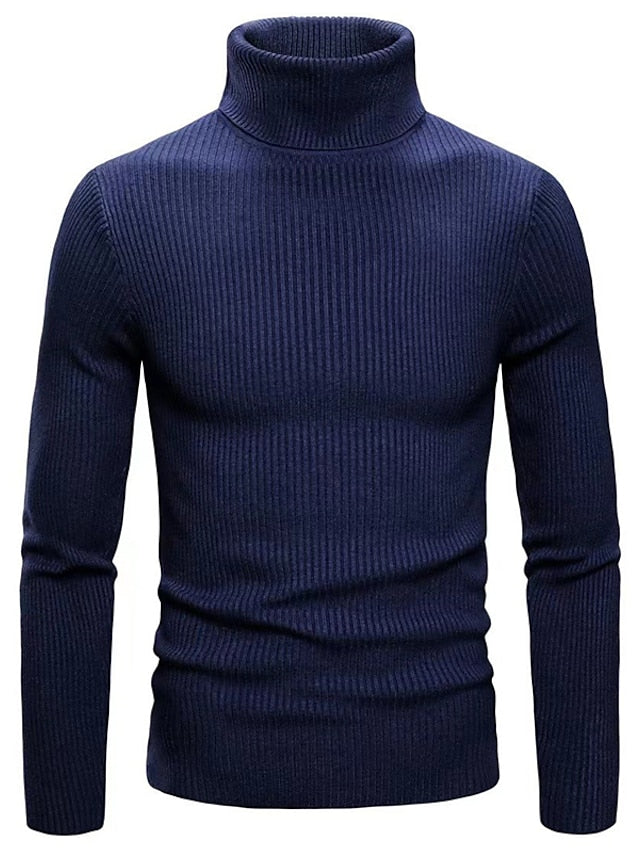 Herren Wollpullover Elegant Tom Polo