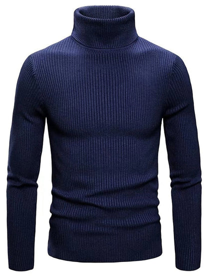 Herren Wollpullover Elegant Tom Polo