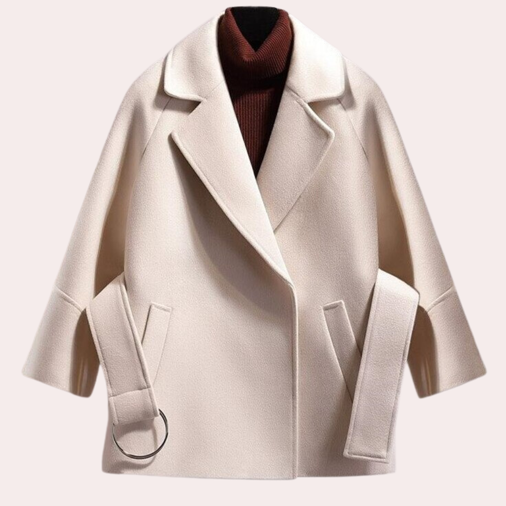Eleganter Damen Wintermantel Herbst Trend