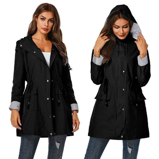 Modische Damenjacke Windbreaker - IdealeKleiden