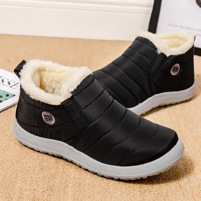 Damen Winterstiefel Pelzgefüttert Warm