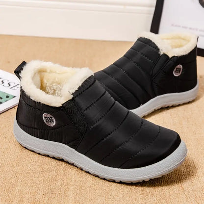 Damen Winterstiefel Pelzgefüttert Warm
