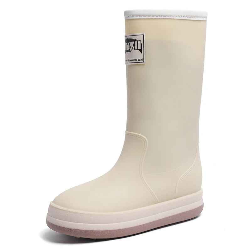 Wasserdichte Damenstiefel Outdoor Gummistiefel Rutschfest