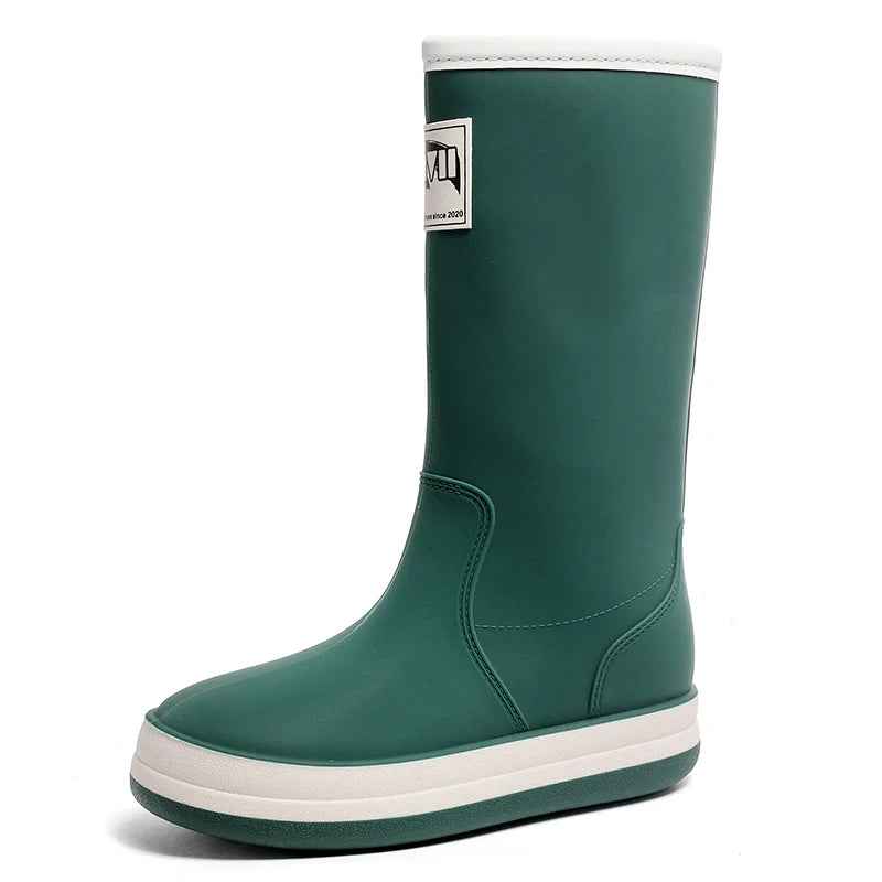 Wasserdichte Damenstiefel Outdoor Gummistiefel Rutschfest