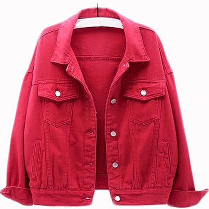Modische Denimjacke aus Baumwolle Trendig und Elegант