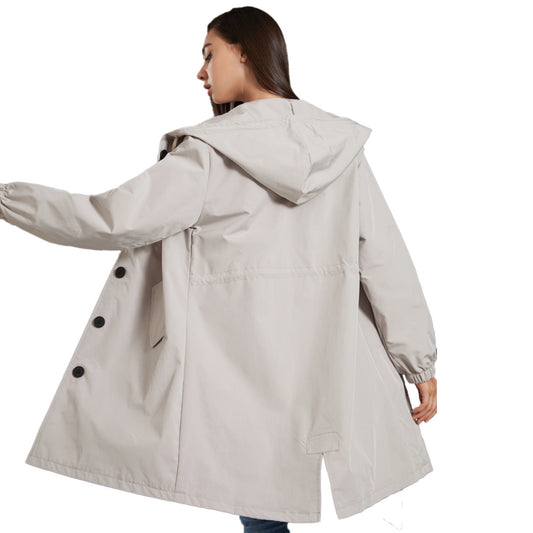 Praktische Regenjacke Wasserdicht - IdealeKleiden
