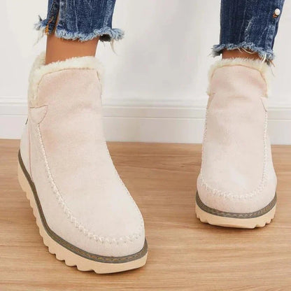 Dicksohlige Winterstiefel Retro Chic - IdealeKleiden