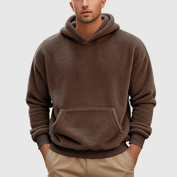Kai - Fleece Sweatjacke Mit Känguru-Tasche