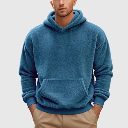 Kai - Fleece Sweatjacke Mit Känguru-Tasche