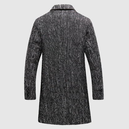 Eleganter Wollmantel Lazio-Stil - IdealeKleiden