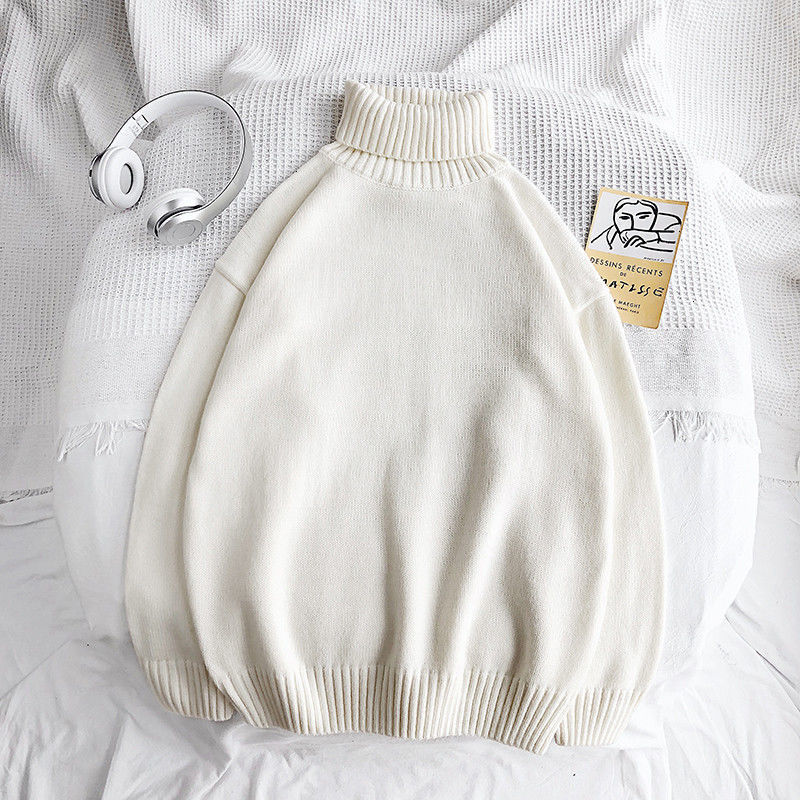 Großer Herren Rollkragenpullover Oversized Strick