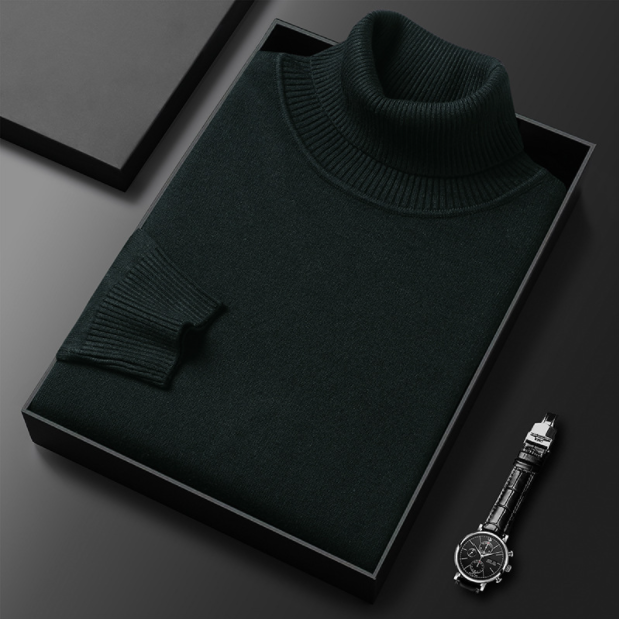 Stylischer Herren Rollkragenpullover