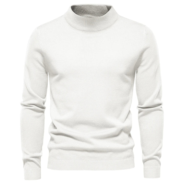 Herren Rollkragenpullover Slim Fit Elegance