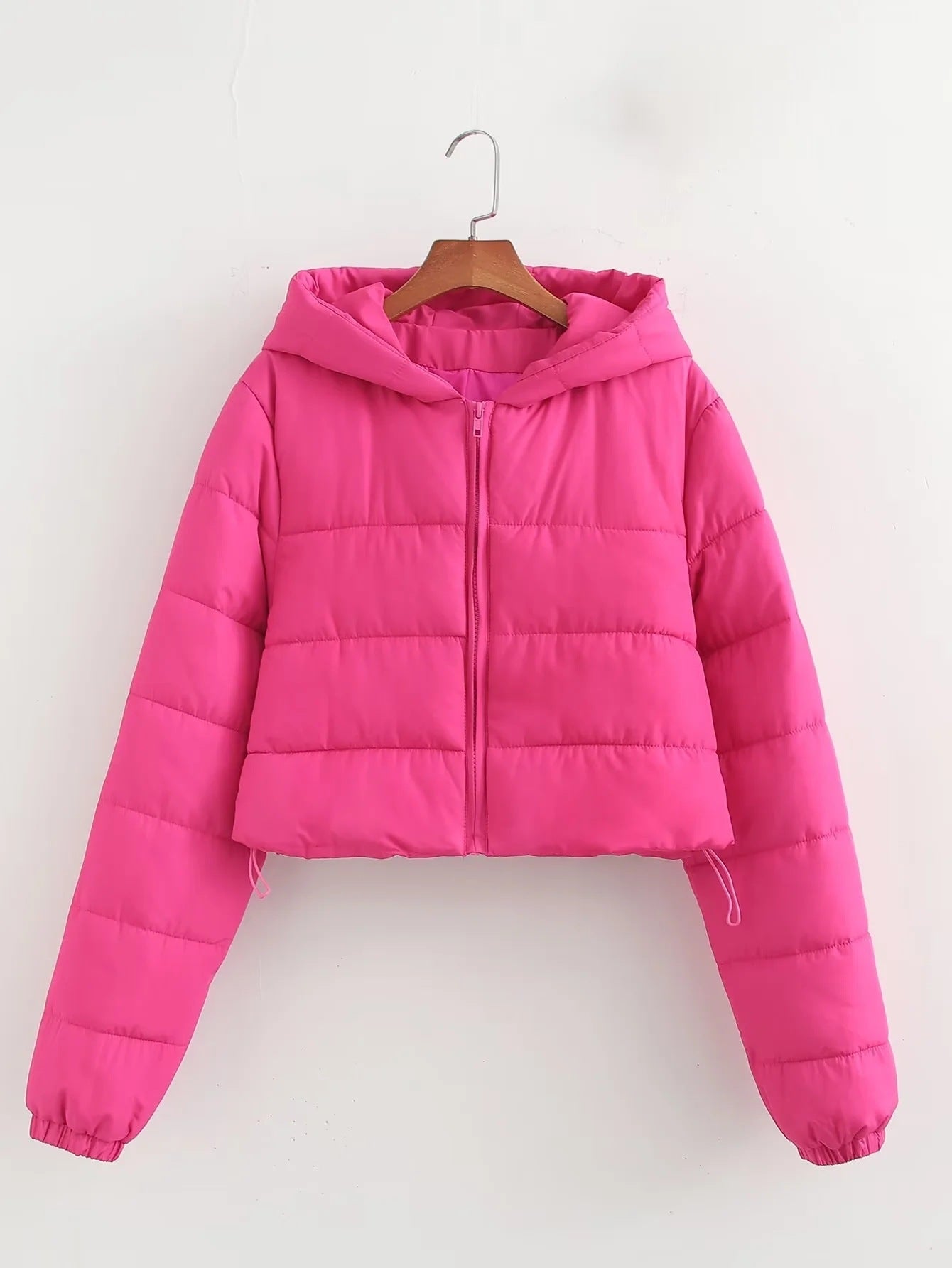 Stylische Winterjacke Slim Fit Kapuze