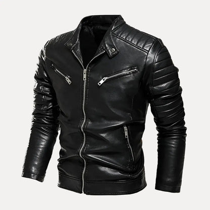Moto Lederjacke Herren Stil