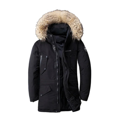 Stylische Winterjacke Mit Kapuze Damen