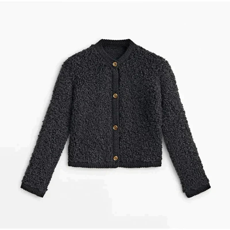 Teddy-Mantel Oversized Weich Plüsch - IdealeKleiden