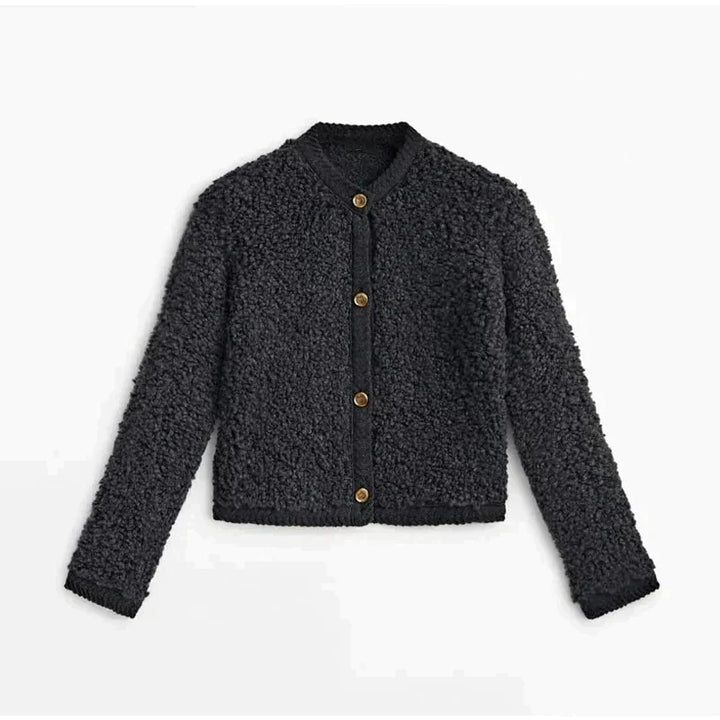 Weicher Teddy-Mantel Damen Bequem