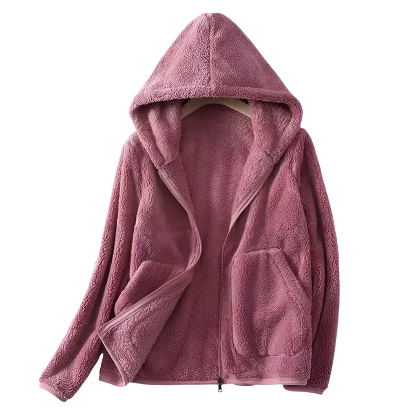 Weiche Damen Fleecejacke Bequem