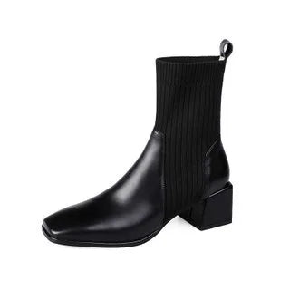 Warme Winterstiefel Socken Mode