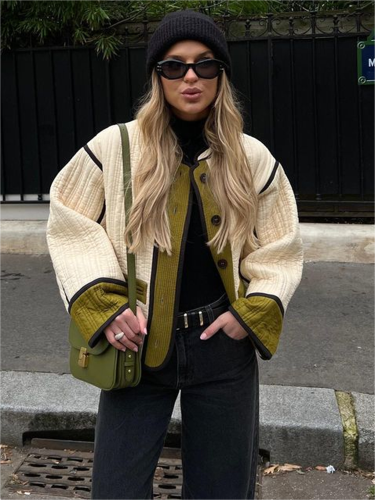 Stylische Herbstjacke Damen Bequem