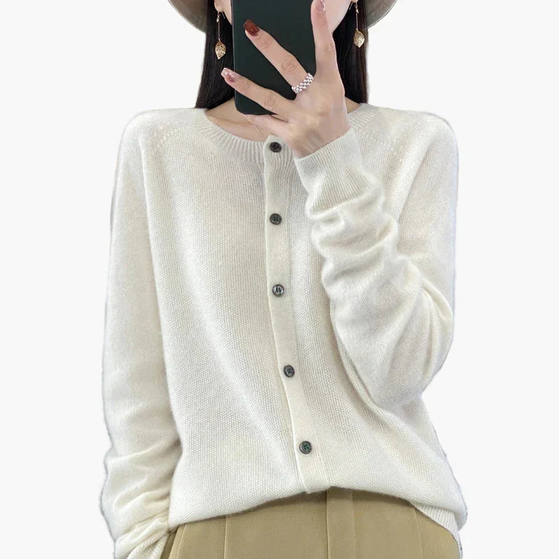Elegante Strickjacke Cardigan Damen